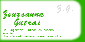 zsuzsanna gutrai business card